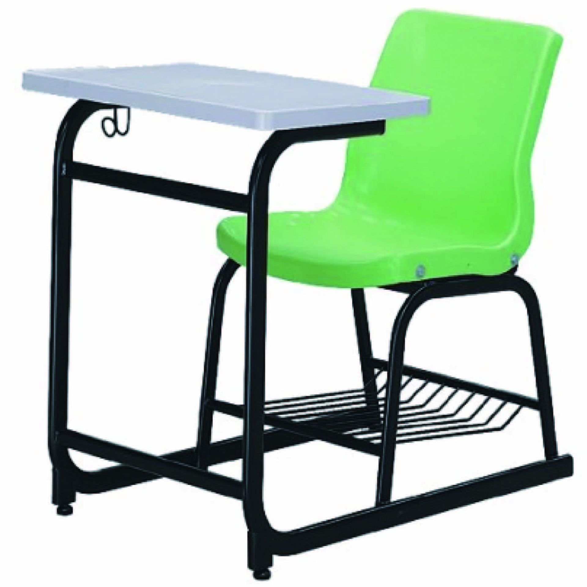 學生單人連結課桌椅